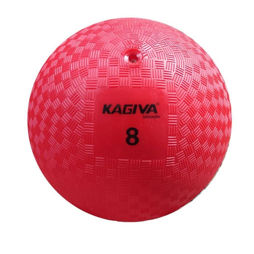 Kit 6 Bola de Iniciação N8 Infantil em Borracha Azul para Crianças Kagiva