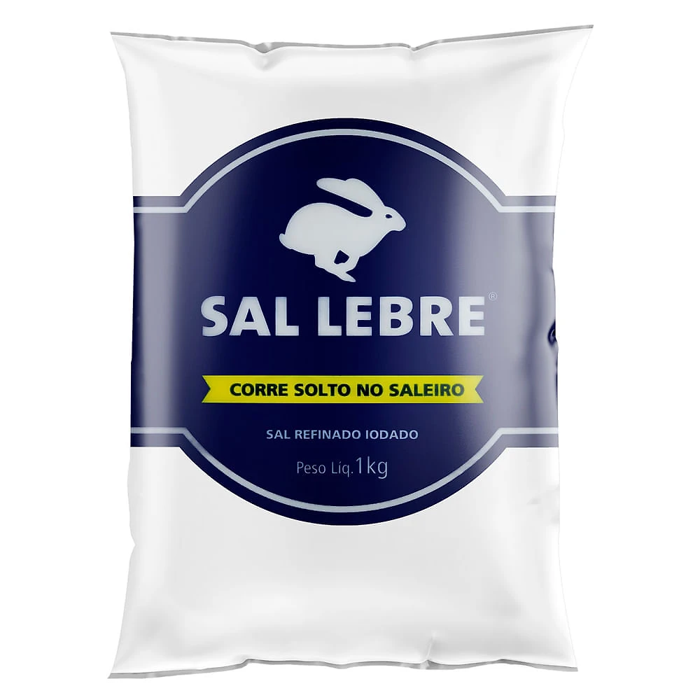 Sal Refinado Lebre 1kg