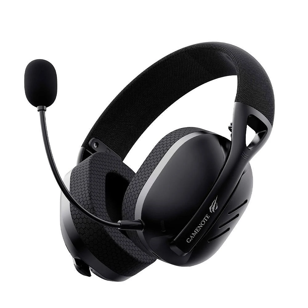 Miniatura Headset Gamer Sem Fio Havit Fuxi H3, 7.1 surround, Driver 40mm, Bluetooth e USB, Preto - Fuxi-H3 Black
