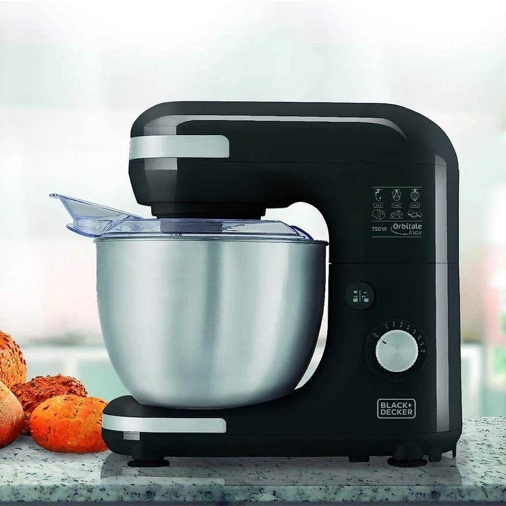 Batedeira Planetária Black + Decker Plan2000 5L 750W 8 Velocidades 220V