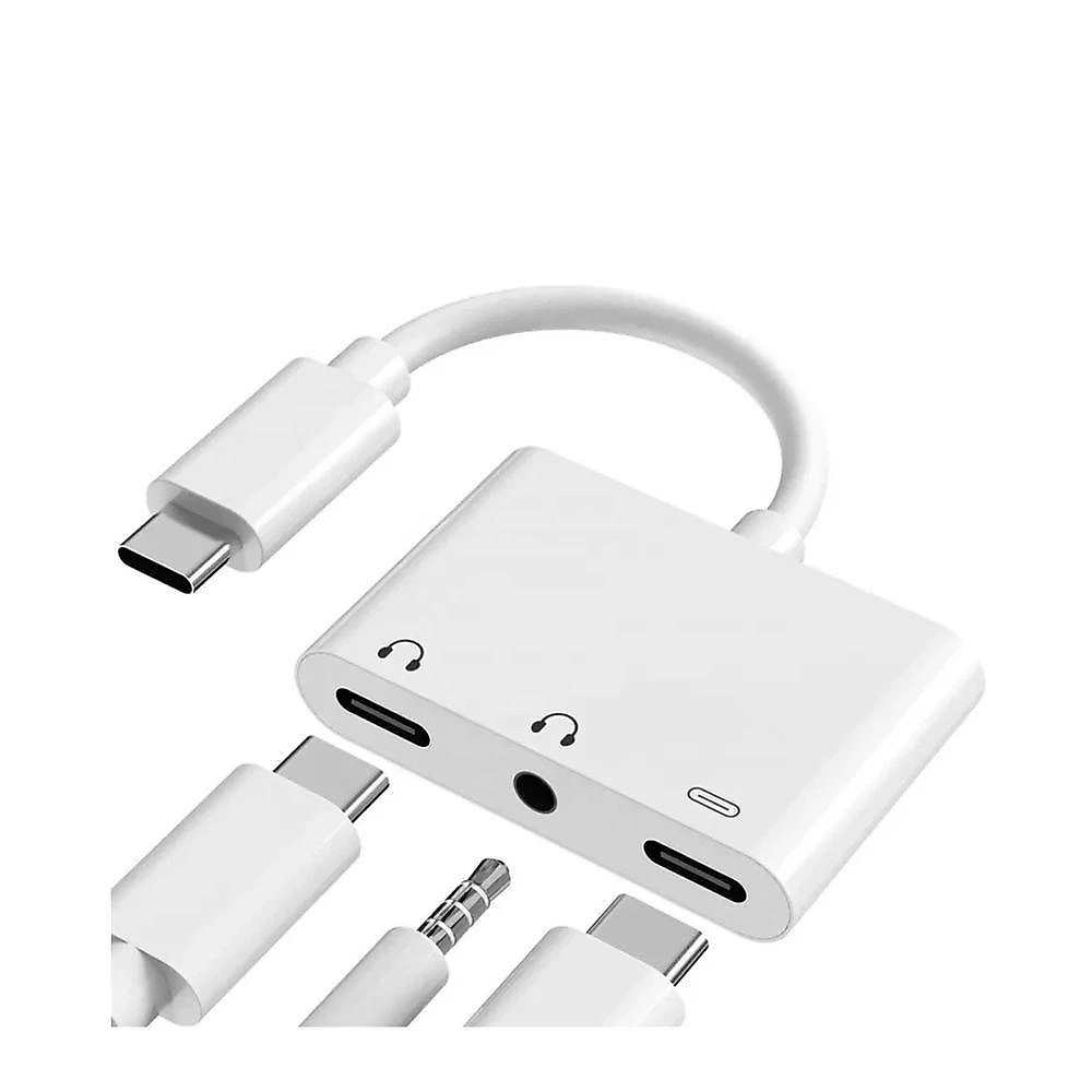 Cabo Adaptador Otg Tipo C Inova CBO-7136 para Áudio e Carregador 2.1A 1 Unidade
