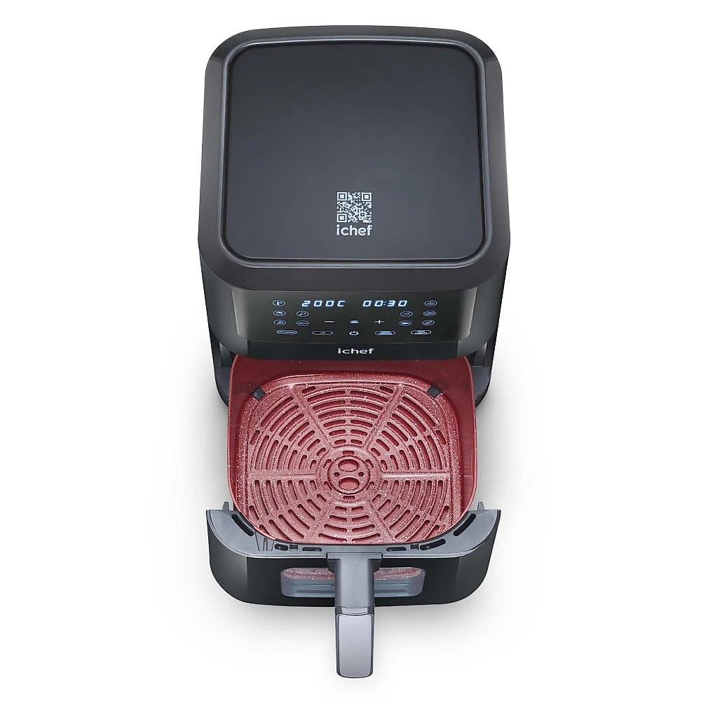 Fritadeira elétrica airfryer ichef smart vision 6l 127v