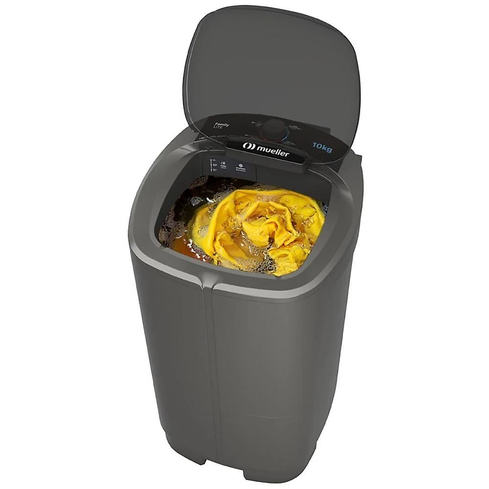 Tanquinho De Lavar Roupa Mueller Family Lite 10 Kg Cinza 220v