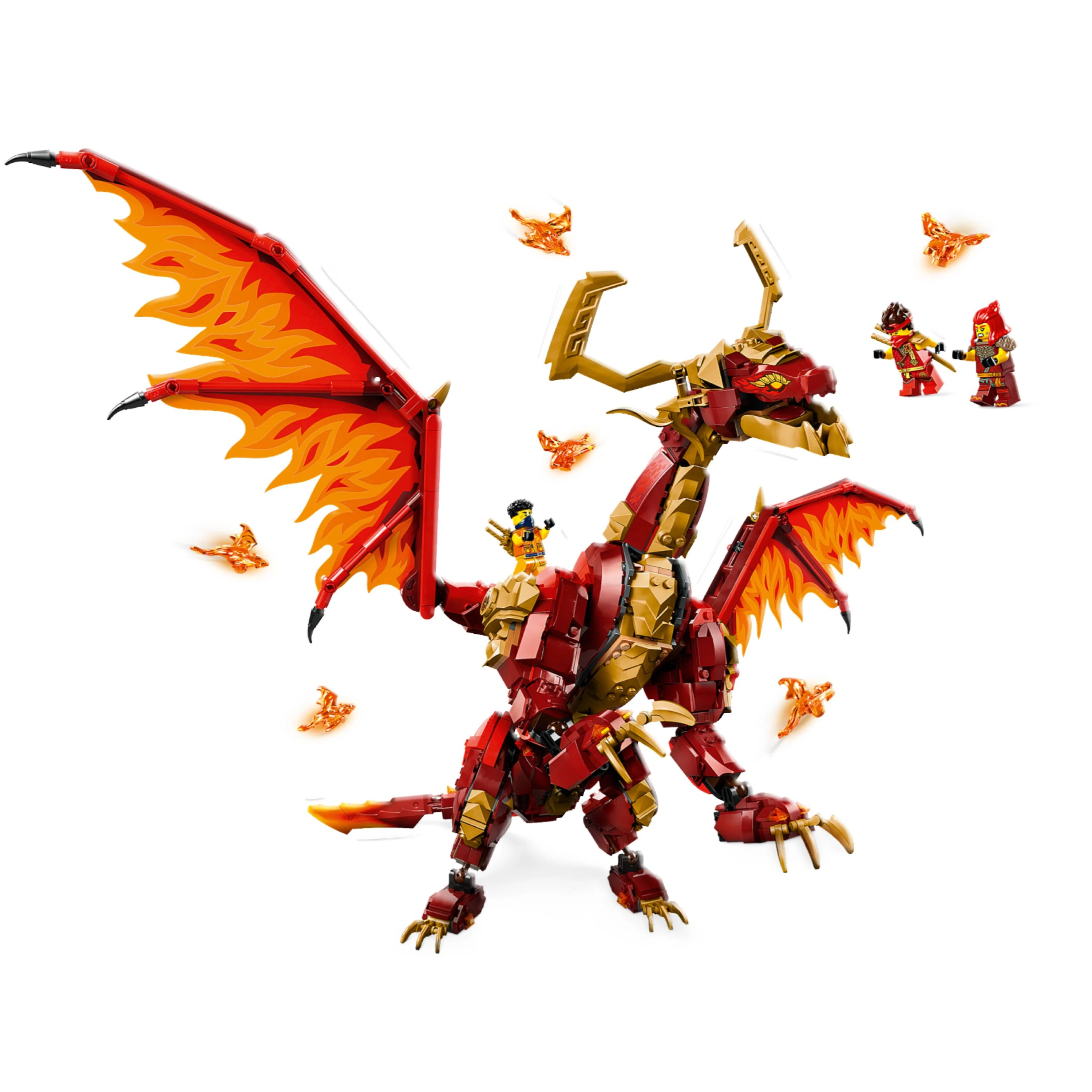 Miniatura LEGO Ninjago - Fonte Dragão do Movimento