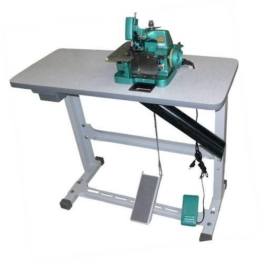 Máquina Overlock Semi Industrial Gn-1 Com Mesa 110v