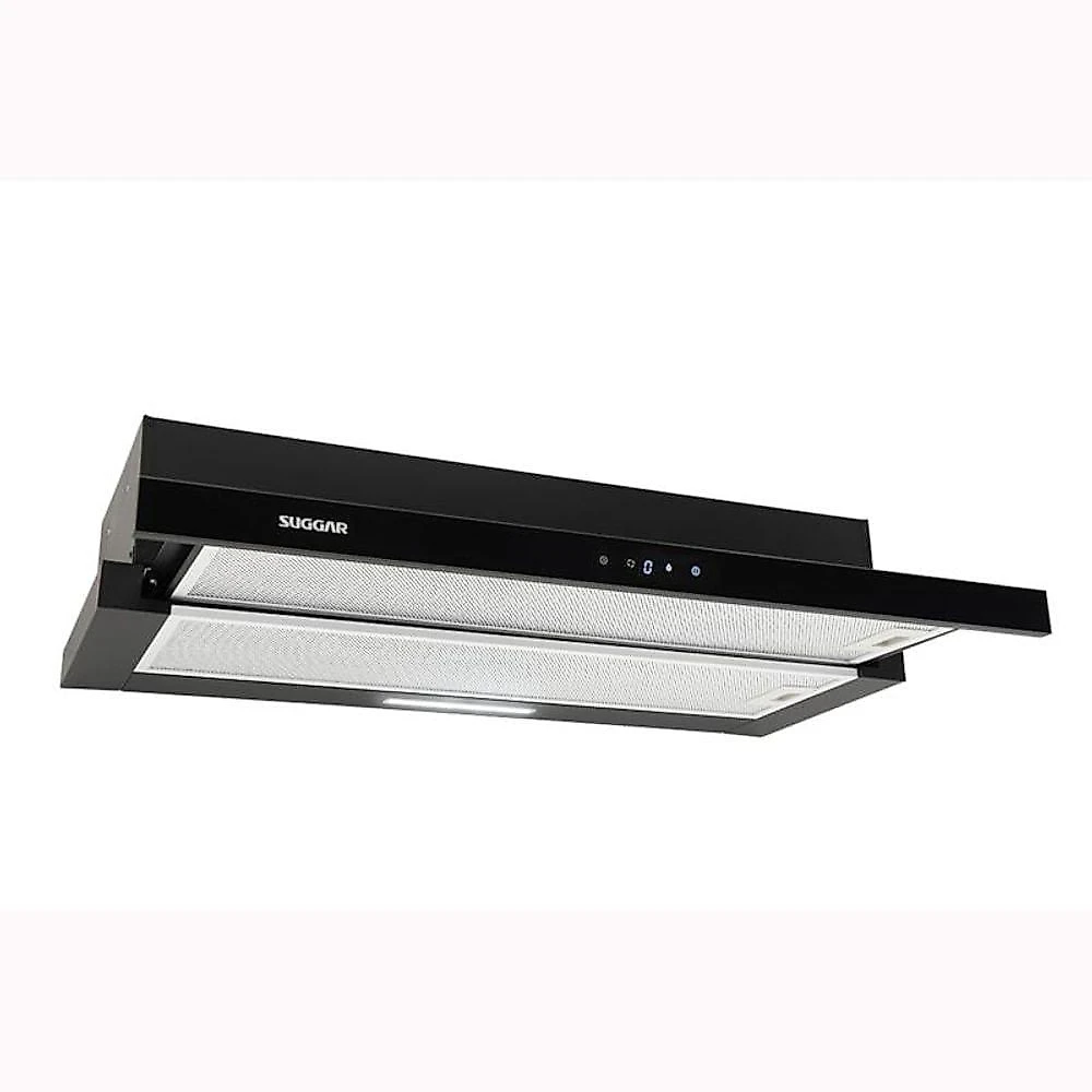Depurador De Embutir Slim Touch 60 Cm Preto Suggar 220V