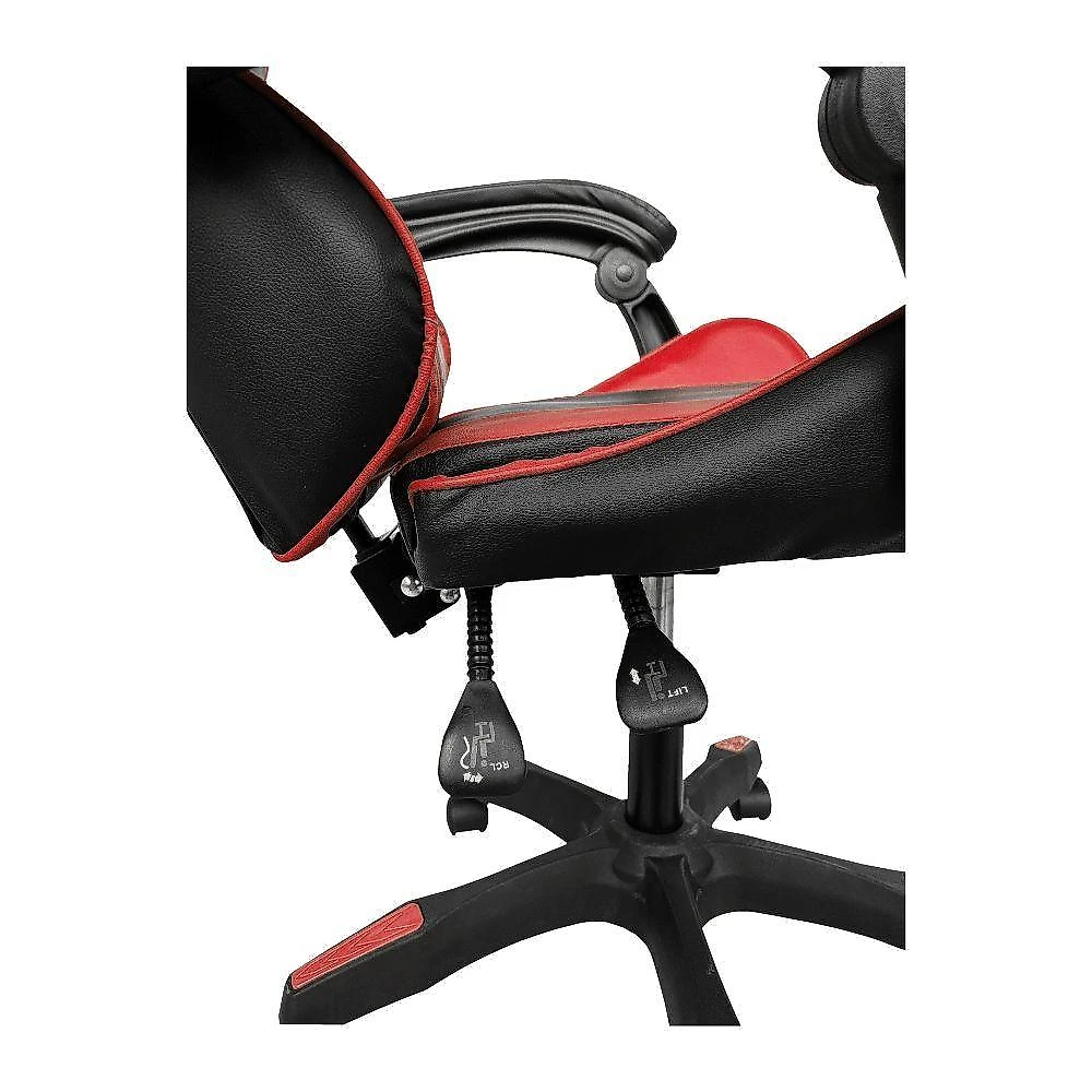 Cadeira Gamer BR-X Impact Red com Rotação 360o e Suporte Até 120kg Vermelho