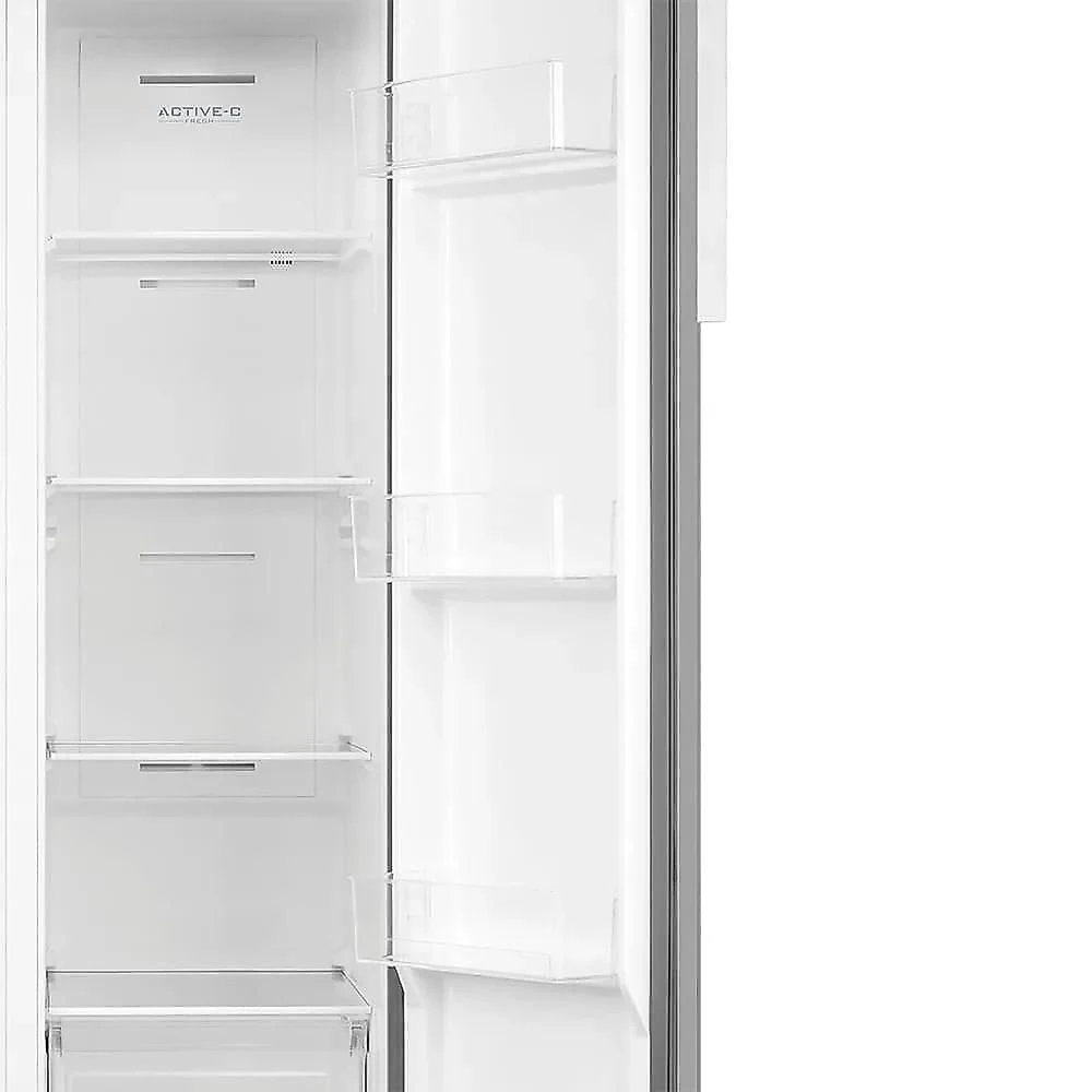 Geladeira Midea Side By Side 442L Inverter Conectada Inox MDRS5 127V