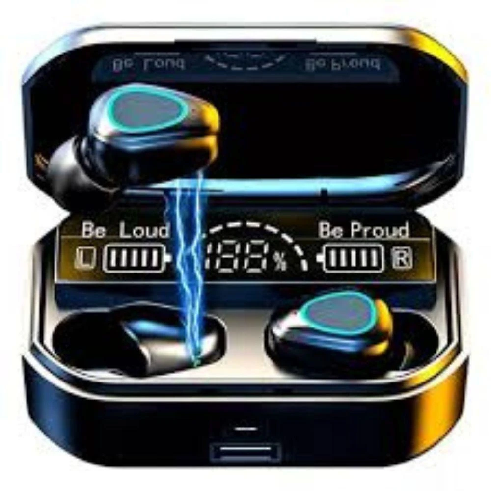 Fone de Ouvido Bluetooth MDM M10 com Caixinha Power Bank Autonomia 4h Conectividade
