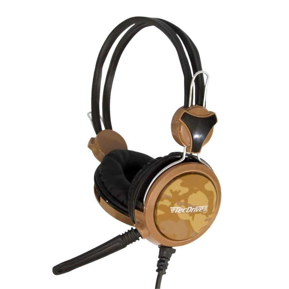 Headset Gamer Tecdrive F-5 com Fio Cancelamento de Ruído Preto para PS4 XBOX ONE Switch