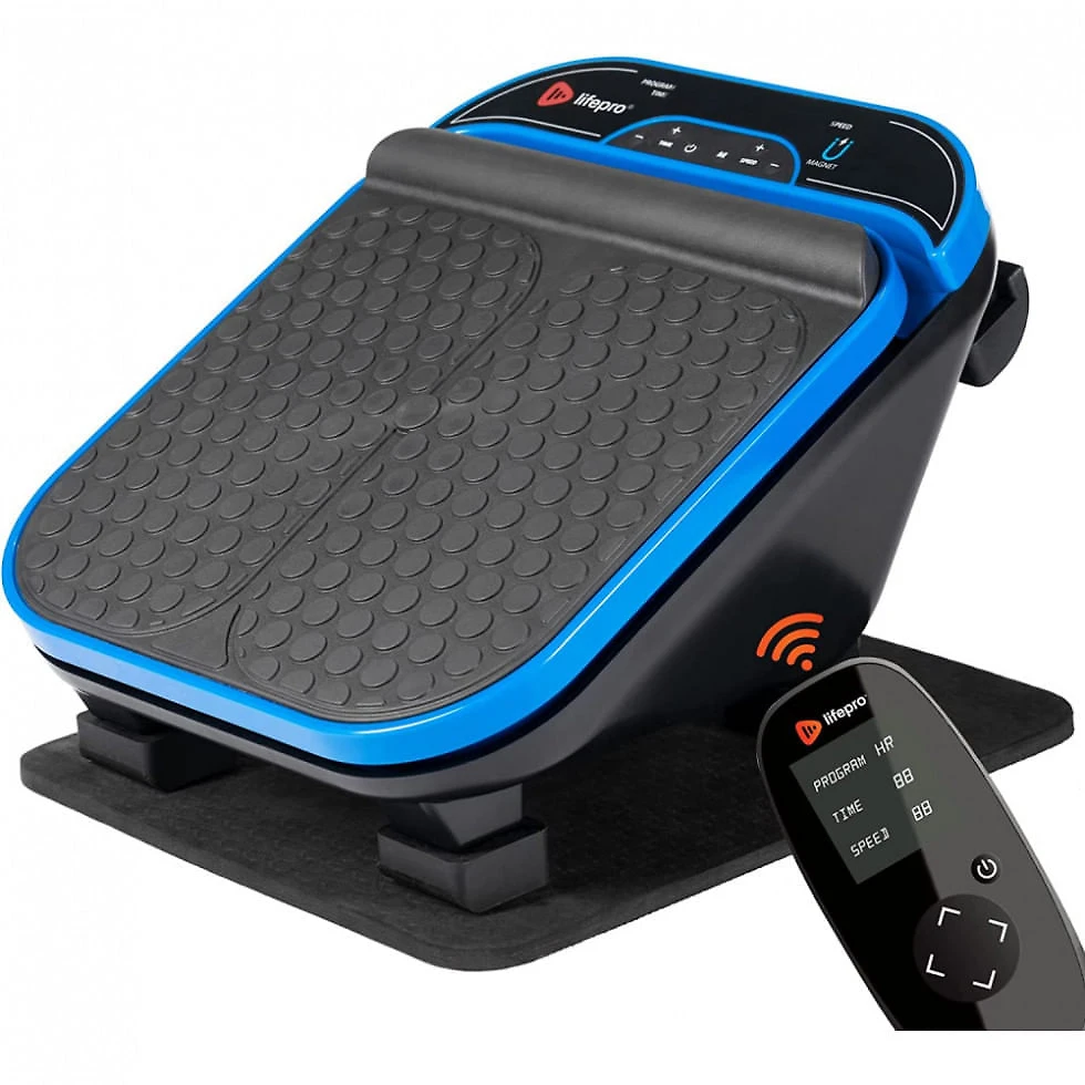 Massageador Elétrico para Pés com 9 Configurações, Controle e Painel de LED, LifePro, Azul