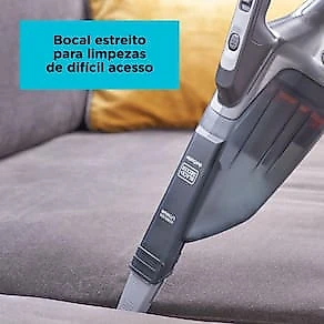 Aspirador de Pó Portátil Black+Decker BCHV001D1E-BR PowerConnect 20V Preto e Cinza Bivolt