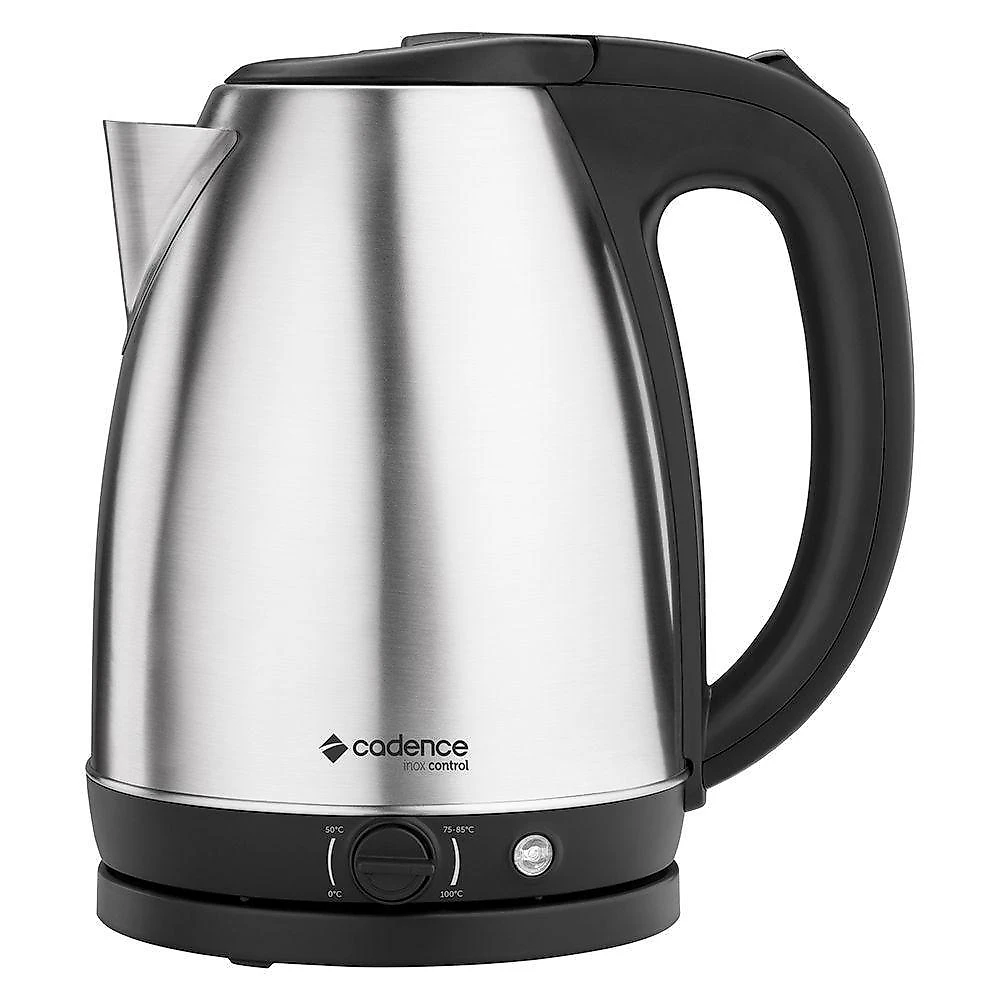 Chaleira elétrica cadence 1,8l inox control 127v cel850 110v