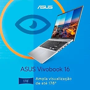 Notebook ASUS Vivobook 16 Intel Core i7-1355U 16GB RAM 512GB SSD Tela 16" Full HD Windows 11