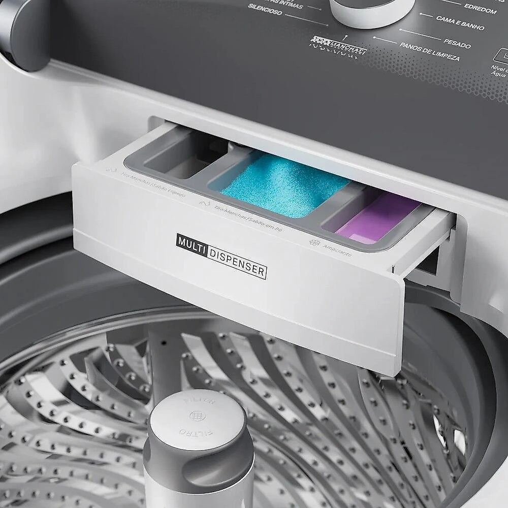 Máquina de Lavar Roupas Brastemp BWJ14AB 14 Kg, Branca - 220V 220 Volts