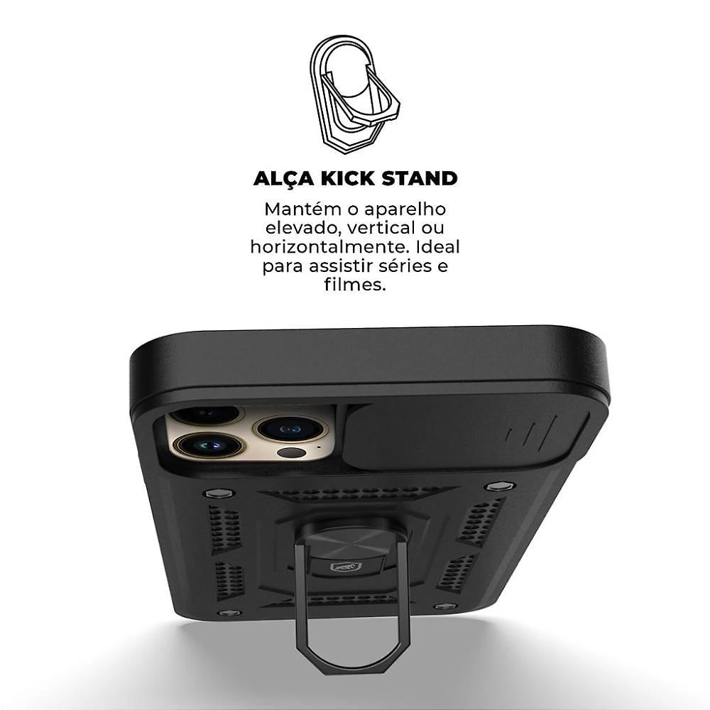 Capa Para Iphone 15 Pro - Dinamic Cam Protection - Gshield