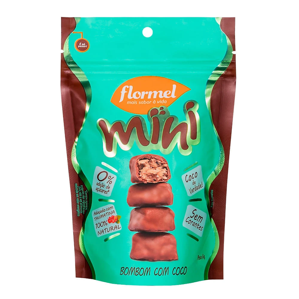 Mini Bombom com Coco Flormel 60g