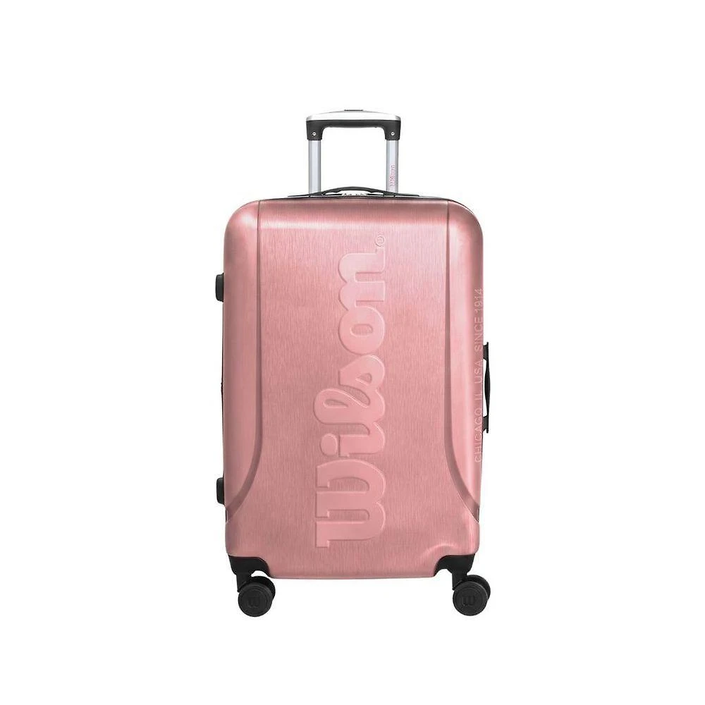 Mala de Viagem Grande 112L ABS com Cadeado Embutido Segredo Rosa Wilson