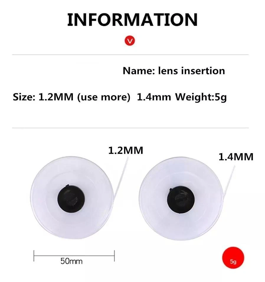 Miniatura Fio Nylon Óculos Cirex 1,2mm - Rolo 5m