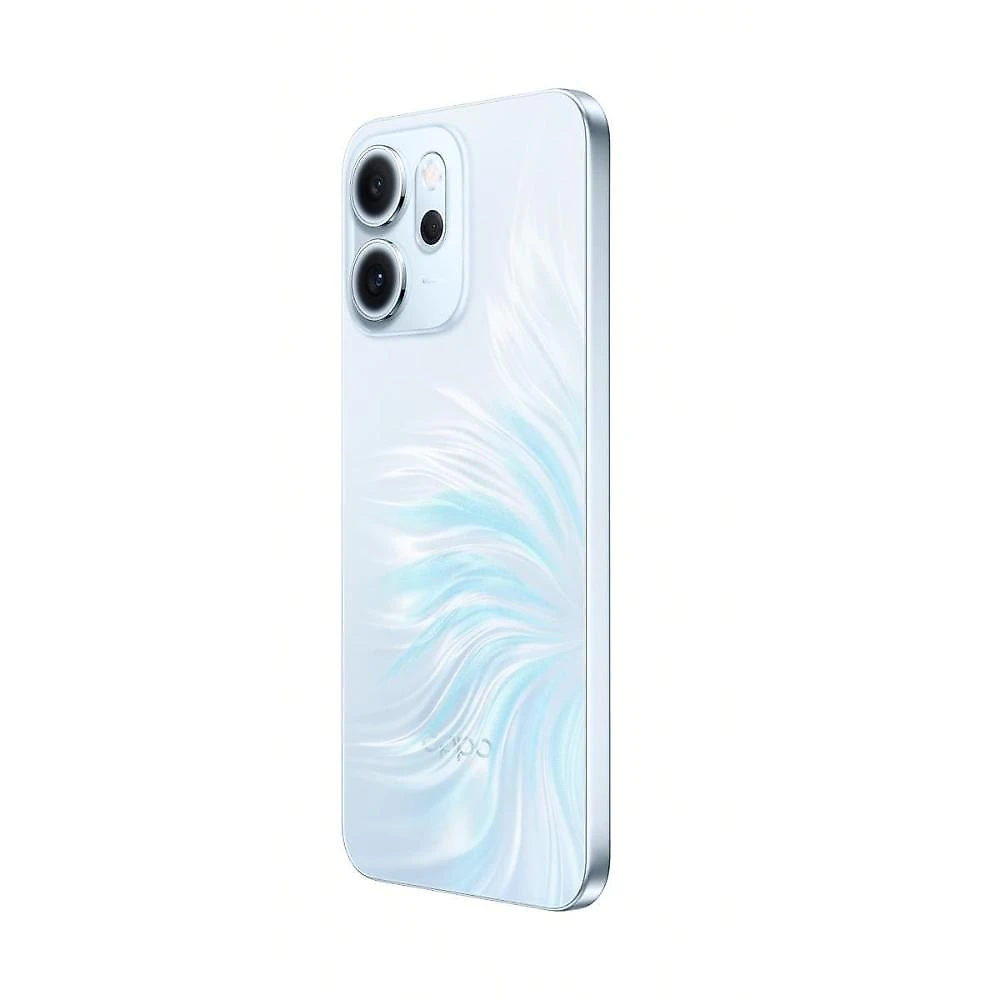 Smartphone oppo reno 14f 5g tela 6,57" 256gb câmera 50mp azul cintilante
