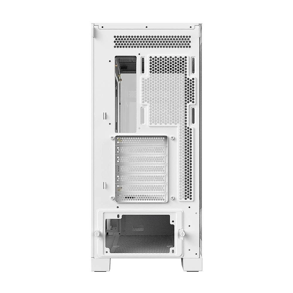 Gabinete Gamer Pcyes Forcefield Flow White Ghost - Gfffwg
