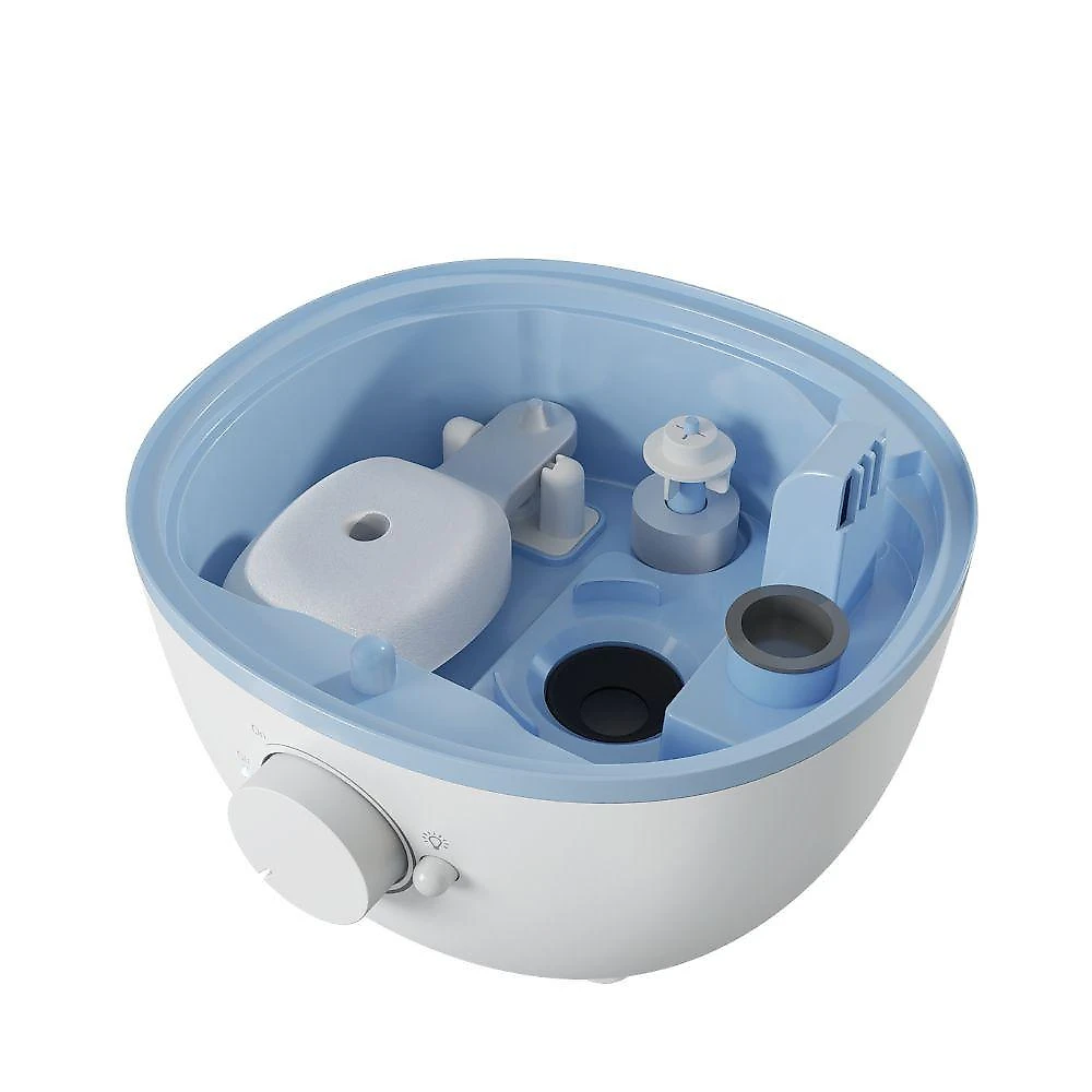 Umidificador Wap Air Flow 2.3 Litros Com Luminária Branco Com Azul Bivolt