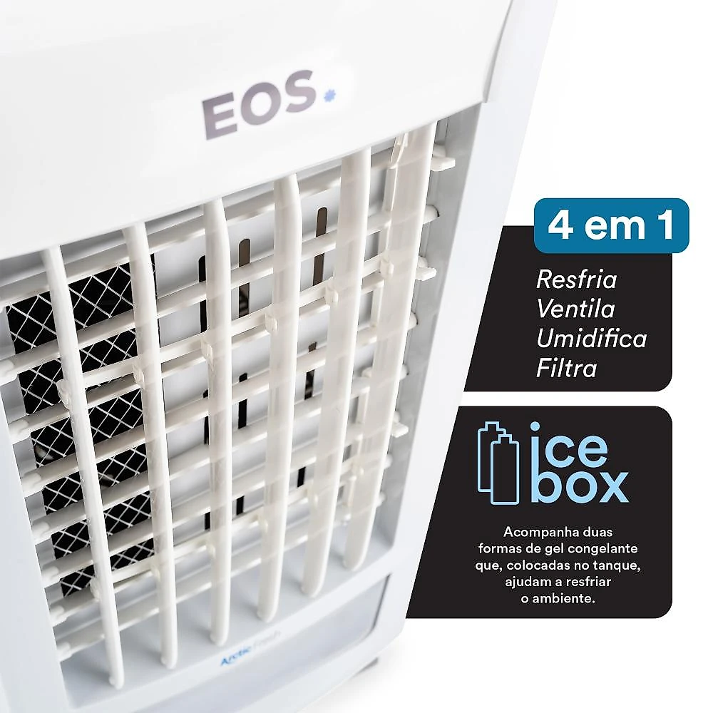 Climatizador de Ar EOS Artic Fresh 3,5 Litros 4 em 1 ECL42M 220V