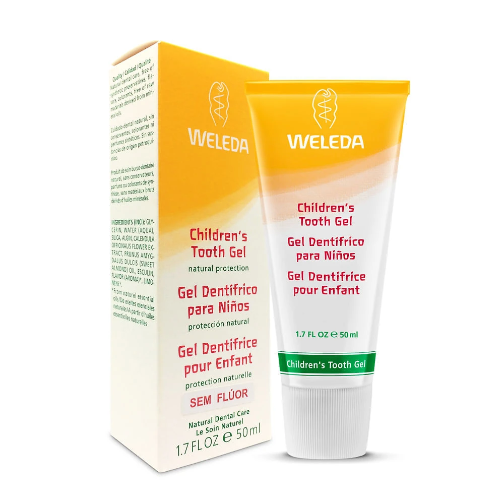 Gel Dental Infantil Weleda sem Flúor com 50ml