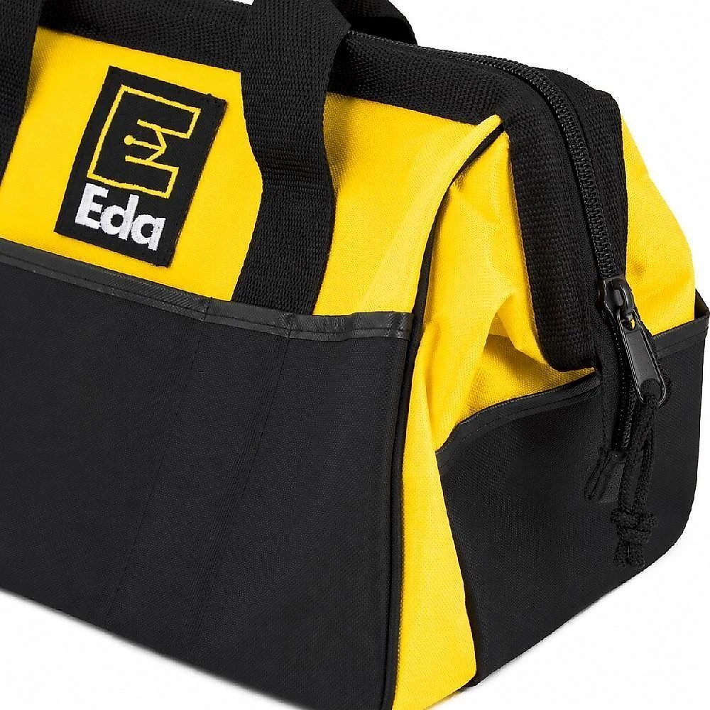 Bolsa de Lona para Ferramentas 9SQ 21 Bolsos Fundo Rígido Preto Yeet