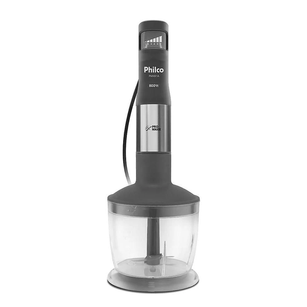 Mixer Philco Velocity Pro Control PMX81A 800W 6 Velocidades Preto 110V