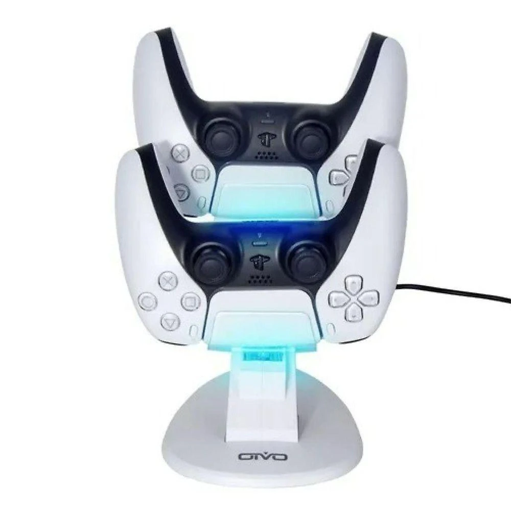 Estação Carregamento Controle Ps5 Dual Carregador Usb Dock