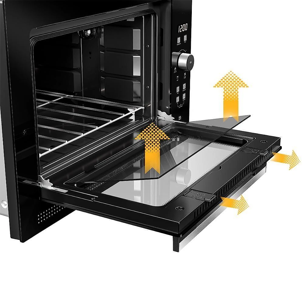 Forno Elétrico De Embutir Digital Mueller 50 Litros Preto MFE50L 110V