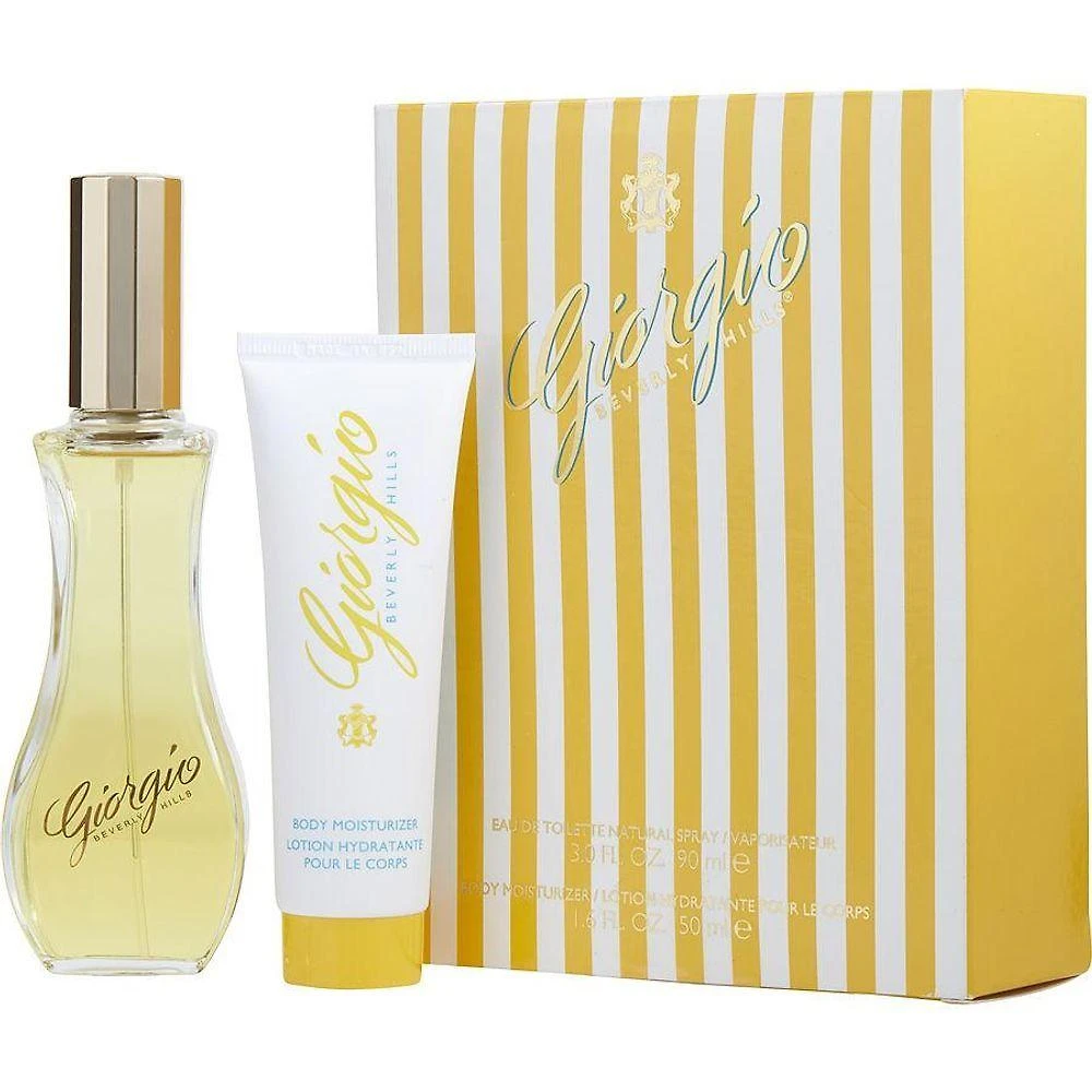 Kit Feminino Giorgio Giorgio Beverly Hills Eau De Toilette Spray 90 Ml + Loção Corporal 50 Ml
