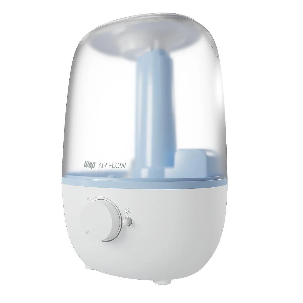 Umidificador Wap Air Flow 2.3 Litros Com Luminária Branco Com Azul Bivolt