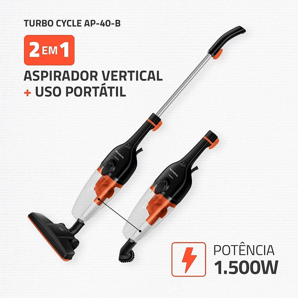 Miniatura ASPIRADOR PO AP-40-B 127V/60Hz