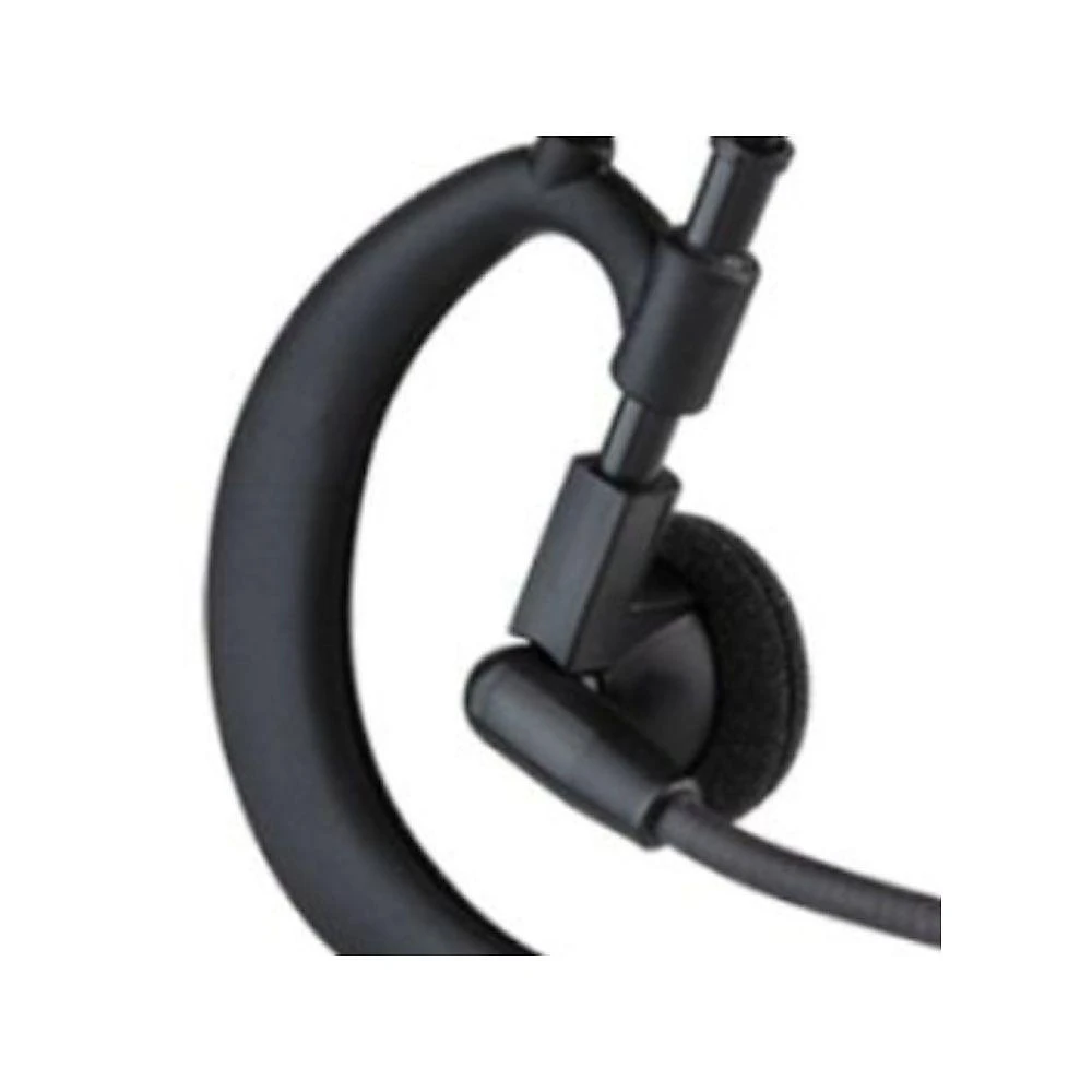 Fone de Ouvido para Radio Intelbras HC 20 PT Encaixe Tipo C Microfone Direcionavel Preto 1 Fone