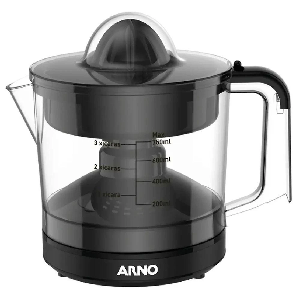 Espremedor de Frutas Suco Express CP31 Regulagem de Gominhos Preto Arno 0,75L