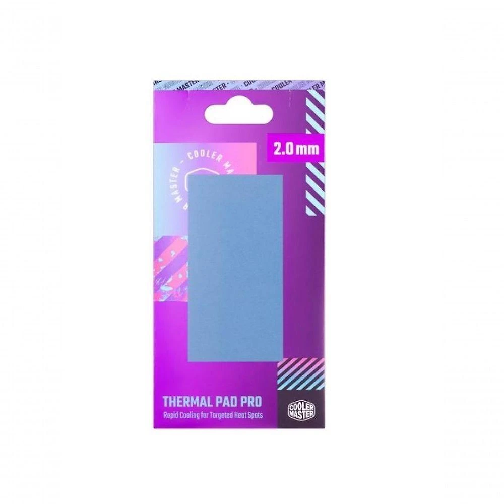 Thermal Pad Pro 2.0MM X 95 X 45MM 15.3W-M.K com Nanopartículas de Diamante Azul Cooler Master