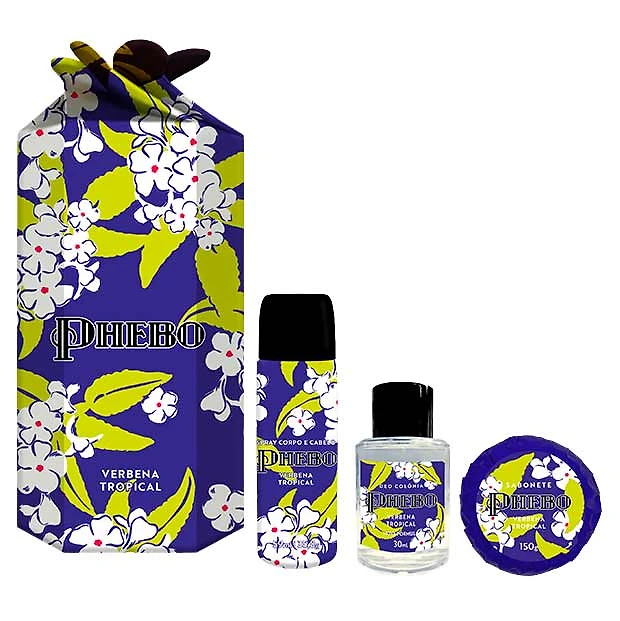 Kit Origens Phebo-  Spray + Colônia + Sabonete Verbena
