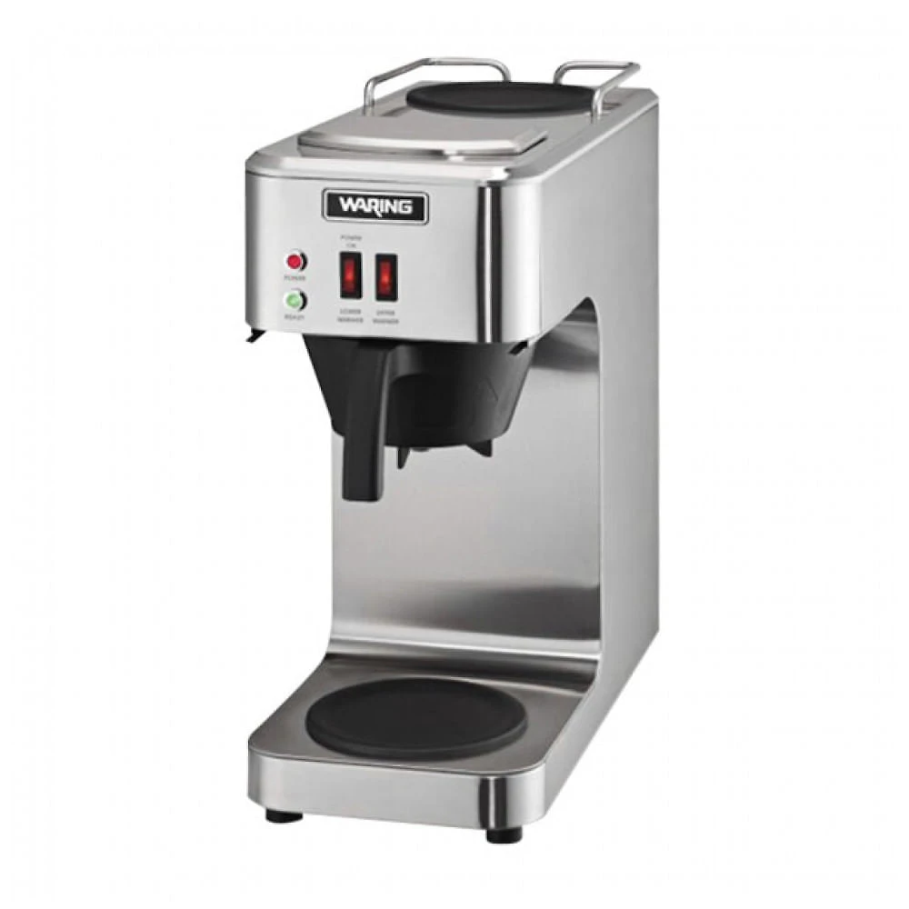 Waring WCM50 Cafeteira Pour-Over com 2 Aquecedores de Decanter 120V - 11,4 L/h