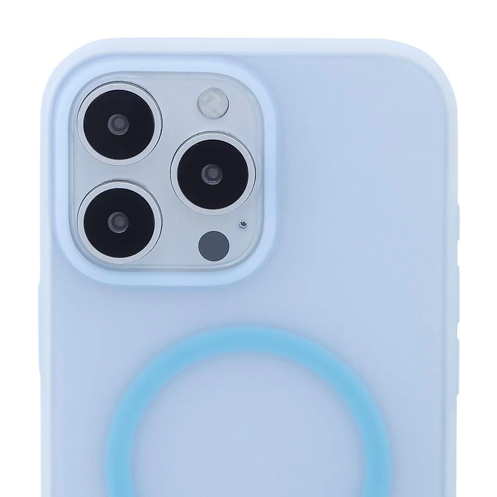 Capa iPhone 16 Pro Max, Originais iPlace, Ring Azul