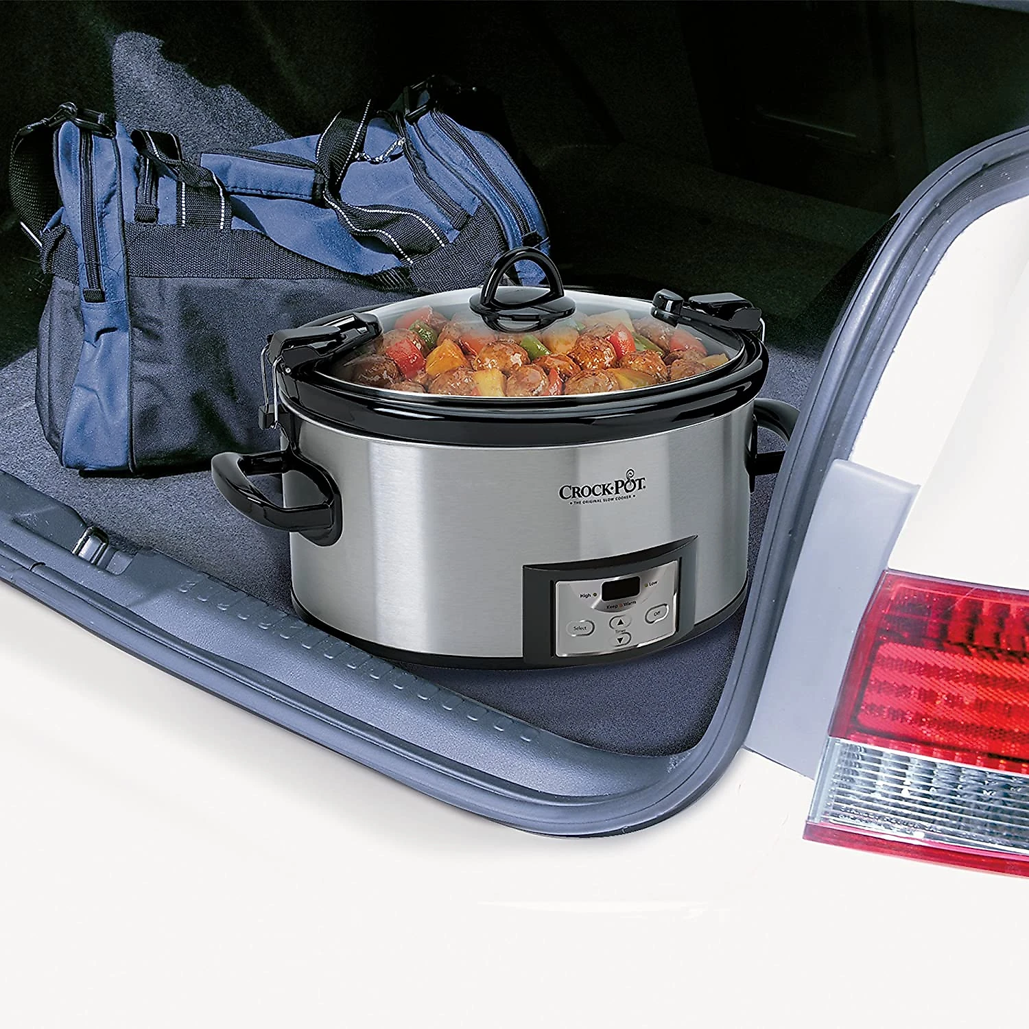 CrockPot Panela Elétrica 56L Programável com Temporizador Digital 240W110V