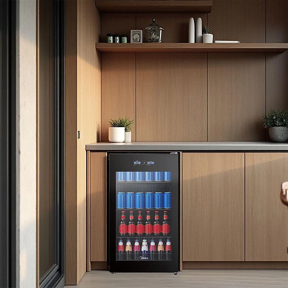 Cervejeira Midea 3 Em 1 Smart Inverter 82l Mdrx150fgggl03 Preto Bivolt