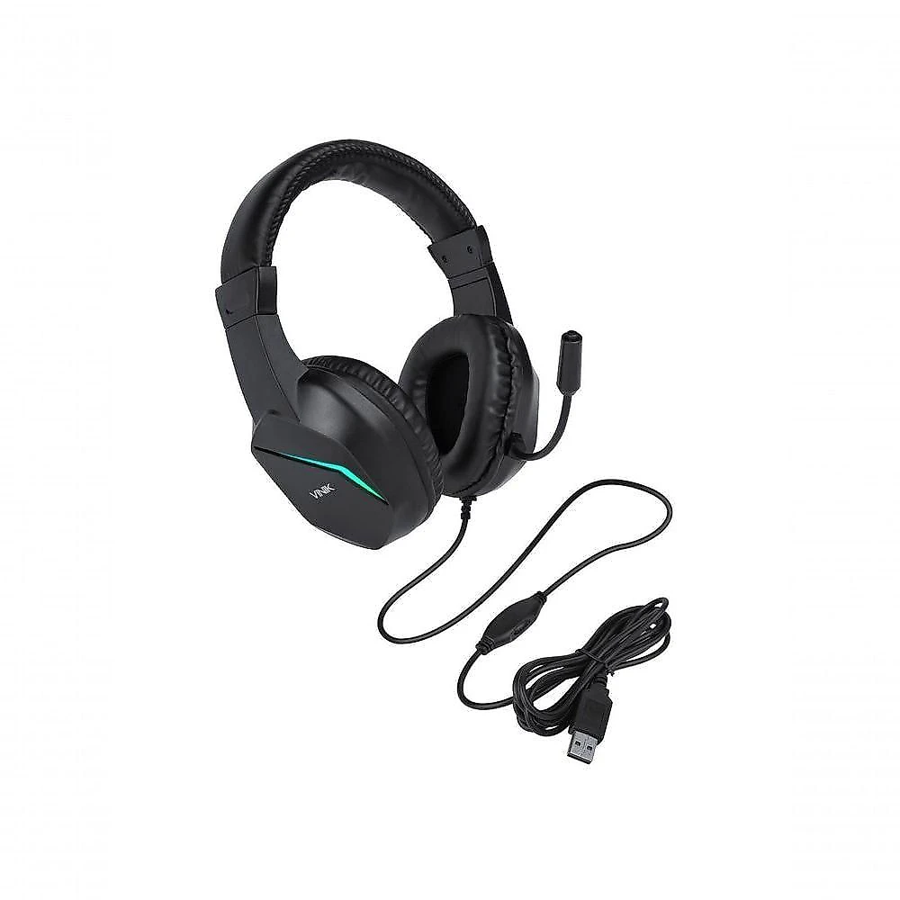 Fone De Ouvido Headset Gamer Vinik V Blade Iii Usb - Led Rainbow - Vkhsgviii