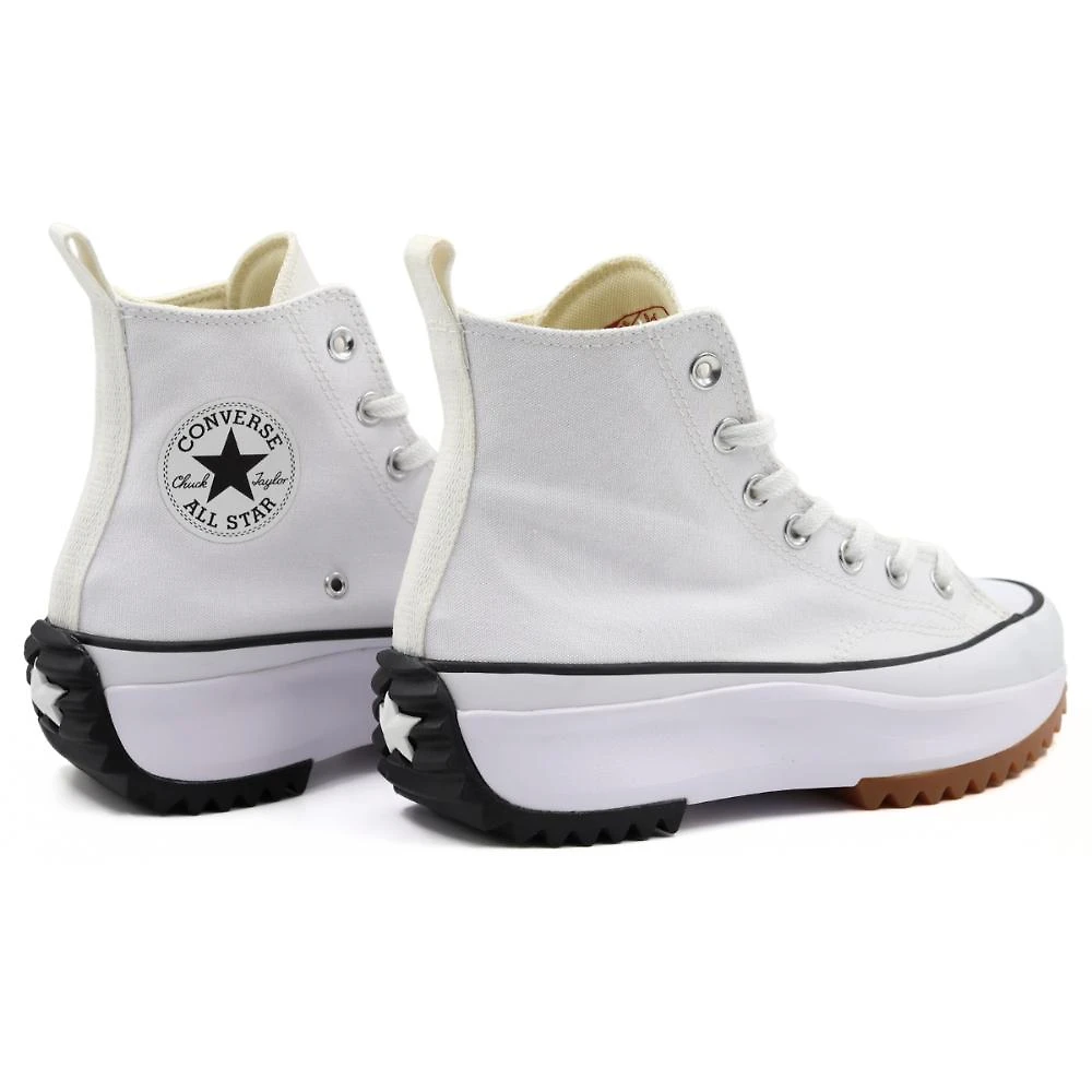 Miniatura Tênis Converse Run Star Hike Cano Alto Feminino BRANCO/PRETO - 34