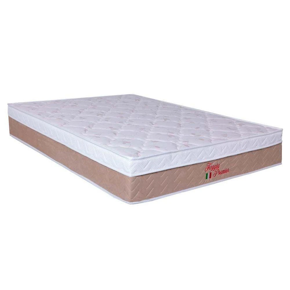 Colchão Casal Ortopédico D28 Euro Pillow One Side 138x188x28CM Bege Orthoflex