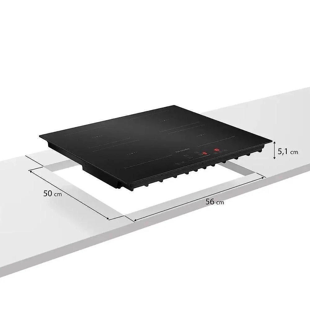 Cooktop Mueller 4 Bocas De Indução Com Turbo MCN4BK 220V