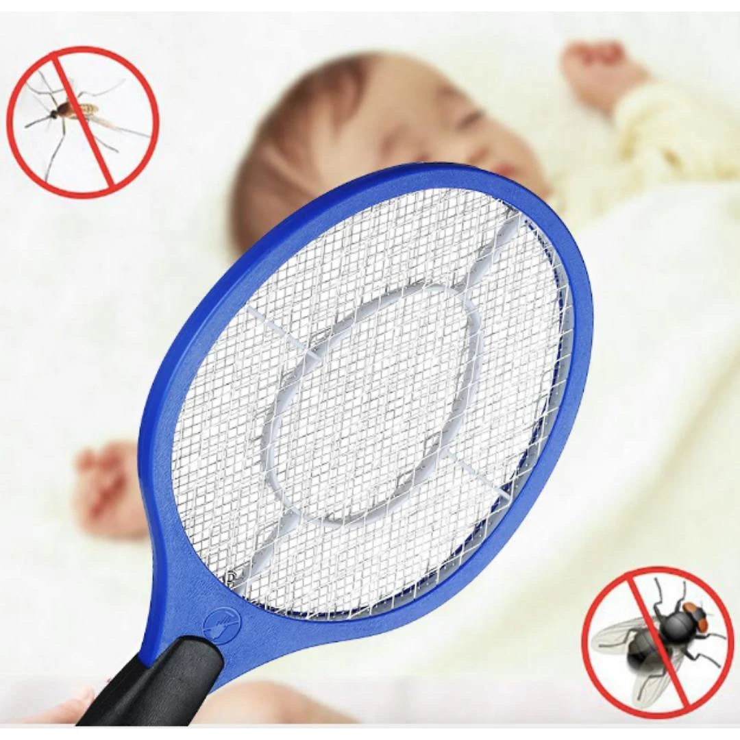 Miniatura Raquete Mata Mosquito Elétrica: Bivolt, Recarregável Alta