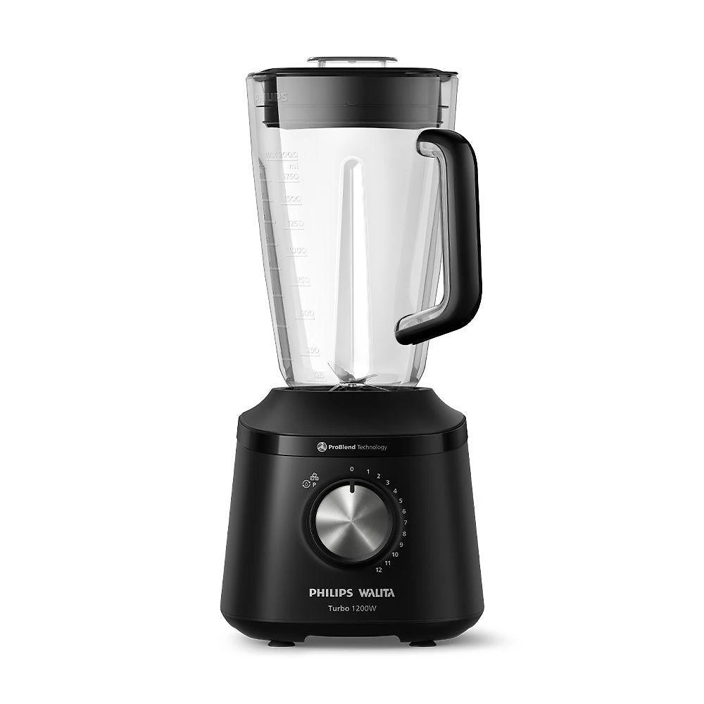 Liquidificador philips walita serie 3000 turbo preto 1200w 127v (hr2271/91)