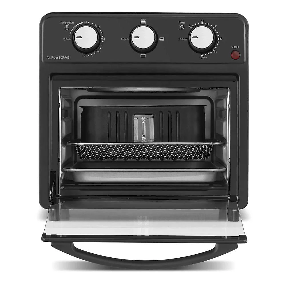 Fritadeira Air Fryer Britânia Bella Cuccina BCFR05 12L Antiaderente 110V